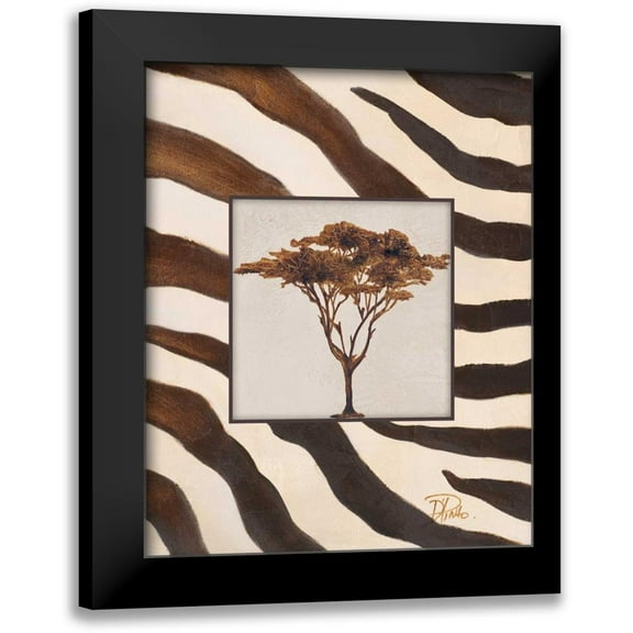 Pinto, Patricia 12x14 Black Modern Framed Museum Art Print Titled - Contemporary Africa II