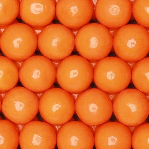 Gumballs for Gumball Machine - 1 Inch Large Gumballs - Orange Flavored Bubble Gum Orange Gumballs - Kids Gum - Bulk Gum Balls 1.7 Lb
