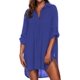 thumbnail image 3 of Ekouaer Women's Swimsuit Beach Cover Up Shirt Bikini Beachwear Bathing Suit Beach Dress, 3 of 5