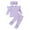 Light Purple, variant on Fall Outfits for Kids Toddler Girls Clothes Winter Warm Long Sleeve Tops+Long Pants Set Size 2T 3T (Orange,2-3 Years)