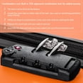 thumbnail image 6 of Zimtown 20/24/28" Hardside Spinner Suitcase 3 Piece ABS Luggage Set with TSA Lock, Orange, 6 of 8