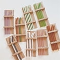 thumbnail image 2 of Juego de 4 pajitas de vidrio de colores resistentes al calor yuxing 200 mm x 8 mm color rosa, 2 of 5