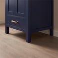 thumbnail image 5 of Shannon 24" Single Sink Bathroom Vanity White Stone Top in Blue No Mirror, 5 of 9