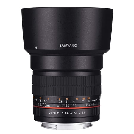 Samyang - Telephoto lens - 85 mm - f/1.4 AS IF UMC - Sony E-mount - for Sony Cinema Line; a VLOGCAM; a1; a1 II; a6700; a7 IV; a7C; a7C II; a7CR; a7R V; a9 III
