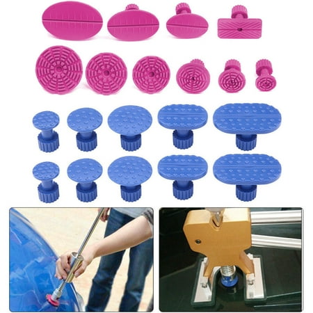 Auto Dent Puller Kits - Pro Glue Pulling Tabs for Car Large & Small Ding Hail Dent (Best Small Dent Removal Kit)
