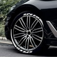 thumbnail image 1 of MyBeauty Universal Car Truck Vehicle Tire Wheel 3D Letters Decorative Sticker Label Decal, 1 of 8