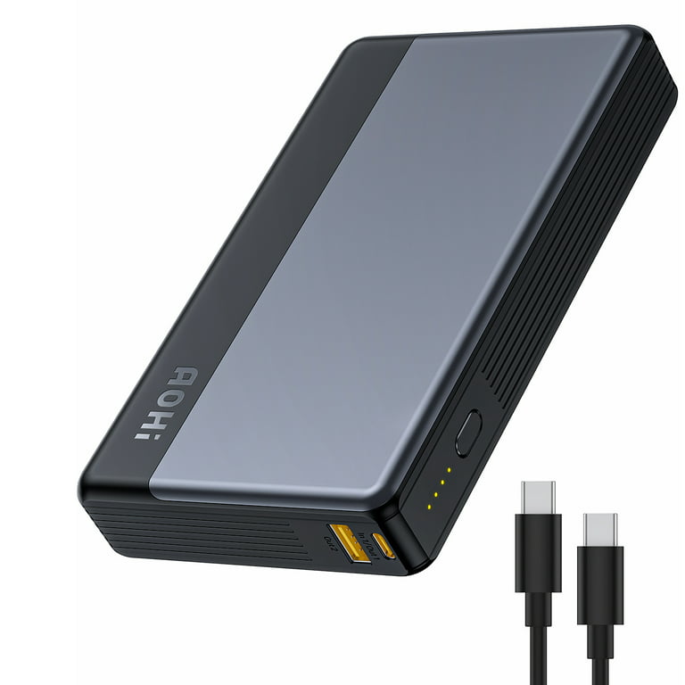  Power Bank 100W 20000mAh, Fast Charging Portable Laptop  Charger, Huge Capacity External Battery Pack w/IPS Digital Display,  Compatible with Phone, MacBook, Dell, AirPods and More : Cell Phones &  Accessories