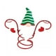 thumbnail image 2 of Billuyoard Construcción robusta de los tenedores del vidrio de la botella de vino de la Navidad del metal con los regalos del tema de la Navidad Almacenamiento y organización del hogar sombrero verde, 2 of 6