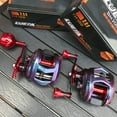 thumbnail image 6 of Slow Pitch Jigging Reel 17kg Gear Ratio 7.1:1 Aluminum Metal 11+1BB Fiber Drag Power Casting Shore Fishing Reel Saltwater Reel, 6 of 20