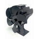 thumbnail image 5 of 100% New 6-blade Fireplace Fan Black Easy To Use Aluminium Durable Quiet Operation Thermal Power Best Discount, 5 of 5