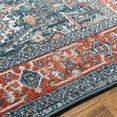 thumbnail image 6 of Mark&Day Area Rugs, 6x9 La Motte Traditional Dark Blue Area Rug, Blue Ivory Orange Carpet for Living Room, Bedroom or Kitchen (6'7" x 9'), 6 of 6