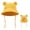 Yellow, variant on Chapeau Fille Baby Toddler Summer Cotton Breathable Bucket Hat Cartoon Bear Design Fruit Prints Sun Hat Chapeau Bebe Beige 1 Years-3 Years