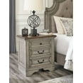 thumbnail image 2 of Signature Design by Ashley Casual Lodenbay Nightstand Antique Gray/Brown, 2 of 8