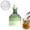 Green, variant on Silicone Ice Ball Mold, Multi-Purpose, 5.8x5.8x10.7cm, Wine Bottle Ice, Beverage Chill Sculpture Tray, Compact, for Whiskey, Coffee, Juice, Parties, Home Bar(A)
