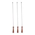 thumbnail image 4 of CRAFTHROU Light Pull Chain Chandelier Pendant Walnut Color 3pcs, 4 of 6