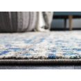 SAFAVIEH Madison Kebo Vintage Abstract Area Rug, Grey/Blue, 9' x 12