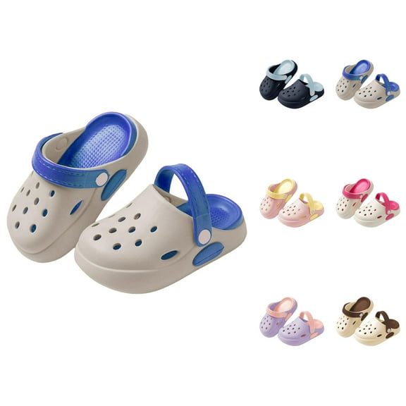 Children's Classic Clog Shoes Summer New EVA Outer Wear Cartoon Cute Baby Toe Slippers on Sandals For Boys And Girls