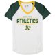 thumbnail image 1 of G-III Sports - Camiseta gráfica para mujer Oakland Athletics, blanca, mediana, 1 of 2