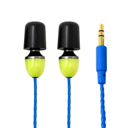 ISOtunes WIRED Earplug Headphones, 29 NRR, Listen Only, IPX5 Waterproof, OSHA Compliant Noise Isolating