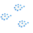 thumbnail image 1 of 30 x ATC Mini Blade Fuse for Automotive Fuse Flat 15 A Blue, 1 of 1