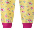 thumbnail image 6 of Gubotare Girls Pajama Set Long Sleeve Girls Pajamas Long Sleeve Sleepwear Pajama Cute Princess Pjs for Toddler Clothes Size 4T 5T (Yellow,4-5 Years), 6 of 6