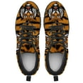 thumbnail image 5 of Customuart Tiger Print Shoes Men Running Shoes,Orange Sneakers Black Size 7.5, 5 of 5
