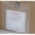 thumbnail image 6 of 100 Pack Clear Packing Slip Pouches, 7" x 5.7" Waterproof Shipping Label Sleeves with Adhesive, 6 of 7