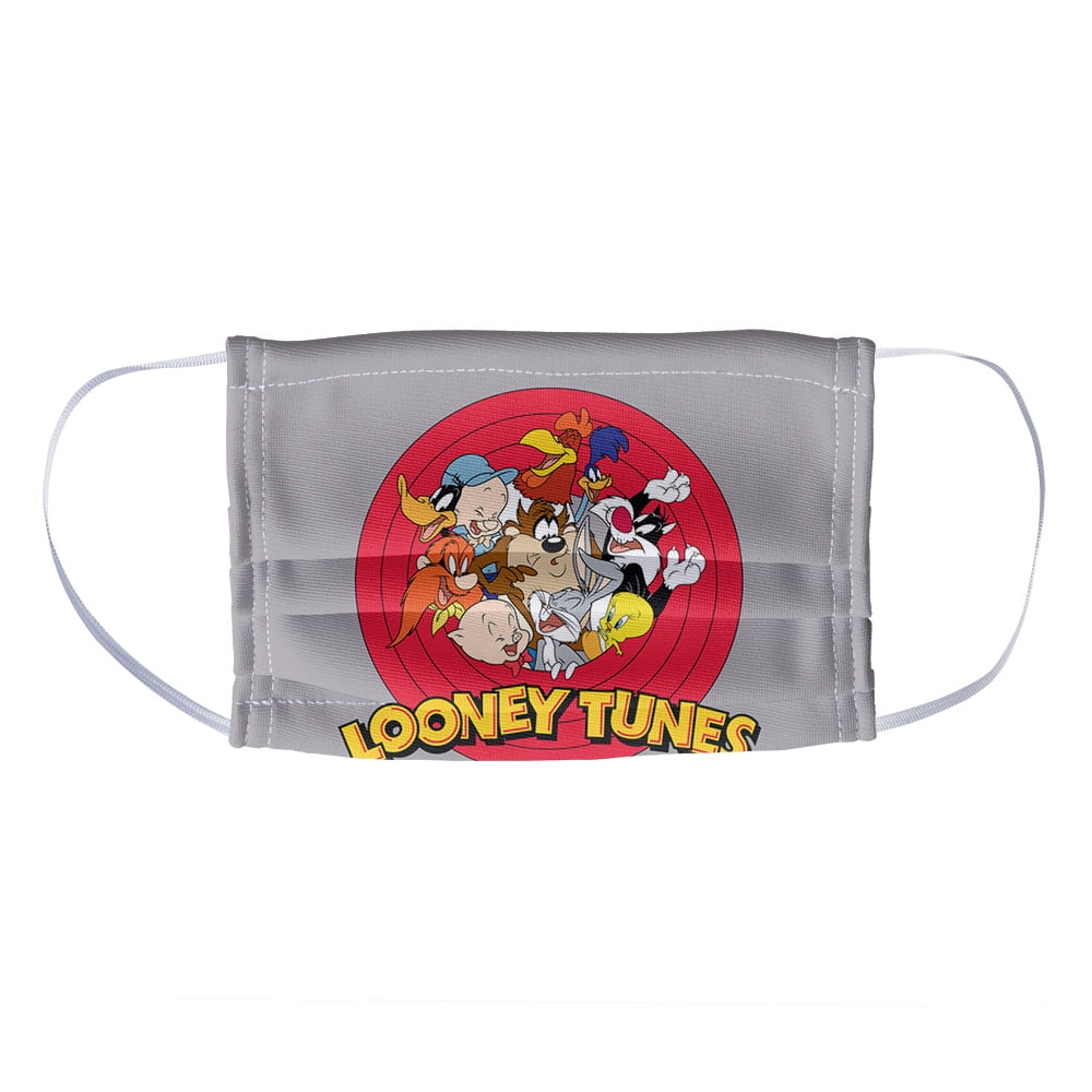 Looney Tunes Group 1-Ply Reusable Face Mask Covering, Kids