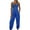 Dark Blue, variant on Hvyesh Womens Running Onesie Athletic Romper Pants Hollow Out Jumpsuit Hiking Outfits One Piece Workout Jumpsuits with Pockets