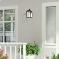 thumbnail image 5 of Livex Lighting  Outdoor Wall Lantern 1 Light Black, 5 of 9