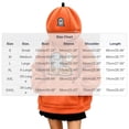 thumbnail image 3 of Halloween Hoodies for Women Pumpkin Mask Oversized Hood Sweatshirt Kangaroo Pocket Funny Costume Pullover Top, 3 of 5