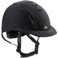 thumbnail image 1 of Ovation Deluxe Schooler Casco Pequeño/Mediano Negro (Tamaño del sombrero: 6 1/2-7 pulgadas: 20 1/2-22) - Casco ecuestre Casco de equitación Casco de equitación para mujeres, hombres y niños., 1 of 5
