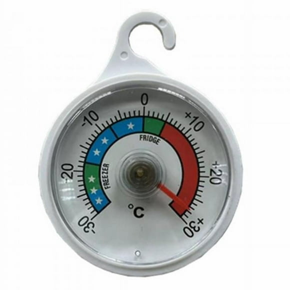 jifeng 3xKitchen Refrigerator Thermometer Round for Cafes Fridge Freezer Refrigerator