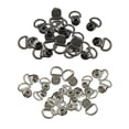 thumbnail image 1 of 40 Piezas Ganchos para Botas, Accesorios de Encaje con Remaches para Reparación de Botas de material cuero, Hebilla de Reparación de DYNWAVEMX Ganchos para cordones Speed Boot, 1 of 8