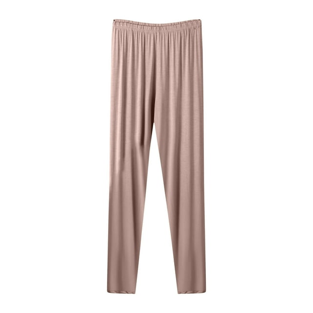 Dagugfen Pantalon de Sarrau pour Femmes Mince Confortable Jambe Fuselée Taille Haute Décontracté Léger Pantalon pour la Maison et l'Extérieur