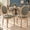 1-PU, Pine Green, variant on French Country Dining Chairs Set of 6, Blue Kitchen & Dining Room Chairs, Velvet Kitchen Chairs, Tufted Upholstered, Wood Legs, Sillas De Comedor (Velvet, Blue, 6 Pcs)