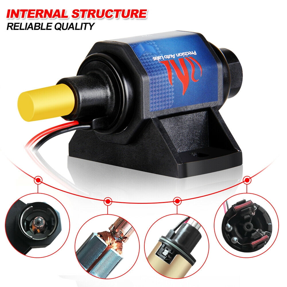 Universal Electric Fuel Pump Inline with Carburetor 47 PSI 35 GPH Gas Diesel Low Pressure
