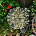 thumbnail image 5 of Sungmor Dragonfly Sundial Cast Iron Vintage Outdoor Decorative Sun Dial Clock, 1 Count,  10" Dia, 5 of 7