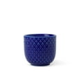 thumbnail image 2 of DANMARK LYNGBY Porcelain Egg Cup - Ceramic Holder for Soft Boiled Eggs - Decorative Breakfast Server - Cute & Colorful Egg Cups for Kids & Adults - Ideal Gift for Breakfast Lovers (Dark Blue), 2 of 8