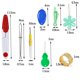 thumbnail image 2 of Kit de Enhebrador de Agujas CHAO 25 Piezas con Caja Transparente, 2 of 3
