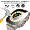 thumbnail image 4 of Funda protectora de pantalla para Apple Watch Ultra/Ultra 2 de 49 mm, paquete de 2, 4 of 7