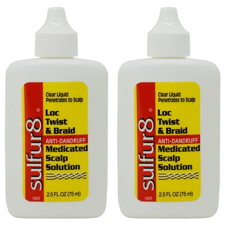 Sulfur8 Loc Twist & Braid Medicated Scalp Solution 2.5oz 
