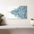 thumbnail image 2 of Elephant Stock A New Direction Wall Art - Horizontal Canvas Wall Art - Living Room Wall Decor - Watercolor Animal Canvas - White And Bluedecor By Norman Wyatt Jr. - 12" x 8", 2 of 8