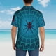 thumbnail image 4 of Fotbe Spider And Cobweb Camisa Hawaiana para Hombre Unisex – Camisa Casual de Verano con Botones de Manga Corta de Algodón y Lino,Medium, 4 of 7