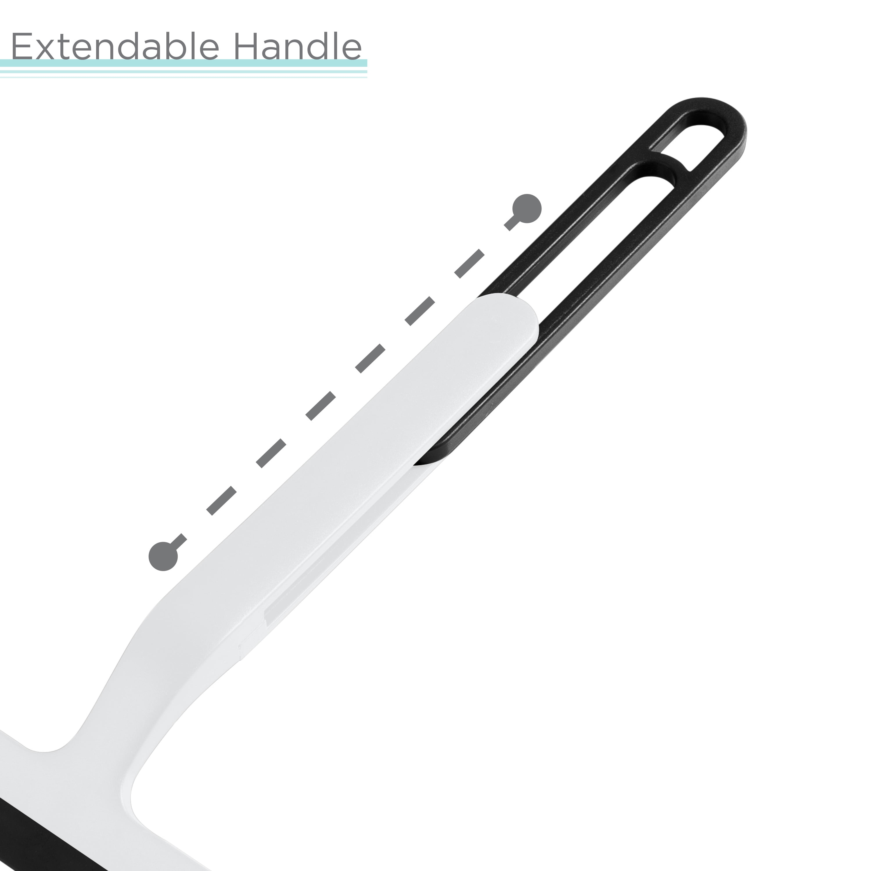 Bath Bliss Extendable Squeegee with Suction Hook