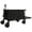 Black, variant on Yoneston 480LBS Collapsible Wagon Cart with Extended Tailgate, Portable Adjustable Designed Heavy Duty Extender Wagon for Camping, Picinc, Shopping, Beach, Grocery Transport, Gray