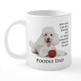 thumbnail image 2 of CafePress - Poodle Dad - 20 Oz White Ceramic Mega Mug, 2 of 5