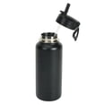 thumbnail image 4 of Ozark Trail 32 oz Stainless Steel Insulated Flip-Straw Water Bottle with Handle, Black, 4 of 7