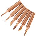 thumbnail image 4 of Soldering Tip, 6pcs Solder Tip, Practical For Lower Temperature Non-magnetic Soldering Replacing Old Part, 4 of 8