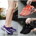 thumbnail image 2 of 2024 Nuevo Verano Baotou Después de la Superficie de la Red Vacía Diariamente Arrastre Un Slip-on Medio Arrastre Zapatos de Mujer con Cojín de Aire Penetración Exterior, 2 of 5